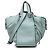Borsa a tracolla Hammock in pelle blu LOEWE Medium Blu chiaro