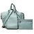 Borsa a tracolla Hammock in pelle blu LOEWE Medium Blu chiaro - vista 8