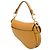 Borsa Saddle Dior in pelle di vitello granulata marrone Marrone chiaro - vista 2