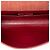 Chanel Red CC Choco Bar Denim Chain Flap Rosso - vista 4