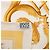 Lenço de seda Hermès White Couronnes 90 Branco Cru - vista 6