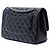 Chanel Black Jumbo Classic Lambskin Double Flap Nero - vista 2