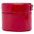 Chanel Roter CC Gesteppter Lack Vanity Case mit Kette - Ansicht 2