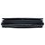 Wallet On Chain Portafoglio con catena Chanel Black CC in vernice con strass Nero - vista 3