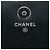 Wallet On Chain Portafoglio con catena Chanel Black CC in vernice con strass Nero - vista 5