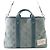 Tote Weekend Louis Vuitton Monogram Washed Denim NM Blu Monogramma