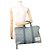 Tote Weekend Louis Vuitton Monogram Washed Denim NM Blu Monogramma - vista 5