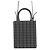 Céline Borsa a mano cabas verticale in pelle Celine Mini Nero Bianco