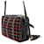 Sac à bandoulière Yves Saint Laurent Saint Laurent Paris Lou Camera Tweed Noir Multicolore  - vue 2