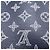 Borsa a Spalla Louis Vuitton Monogram Blu navy Monogramma - vista 8