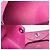 Monedero cuadrado Bastia Hermès Rosa - vista 6