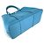 Hermès Borsa Tote Hermes Garden Party PM Blu - vista 3