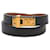 Hermès Hermes Mini Dog Double Tour Bracelet Black Golden  - view 1