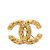 Timeless Spilla Chanel Coco Mark placcata oro D'oro