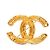 Timeless Spilla Chanel Coco Mark placcata oro D'oro - vista 2