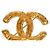 Timeless Spilla Chanel Coco Mark placcata oro D'oro - vista 3