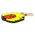 Portachiavi Louis Vuitton LV x YK Le Tocle Face Rosso Giallo - vista 2