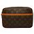 Clutch Louis Vuitton Monogram Compiegne 23 Marrone