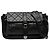 Sac à bandoulière Chanel Coco Mark 2.55 Matelassé Chain Noir
