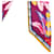 Hermès Sciarpa Twilly Hermes Brazil Muffler Multicolore Porpora - vista 2