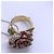 Anello Dior Haute Joaillerie Rose Garden Diamanti e Rubini D'oro - vista 7
