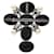 Spilla Chanel Coco Mark Nero Argento  - vista 2