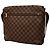 Borsa a tracolla Louis Vuitton Damier Brooklyn MM Marrone - vista 2