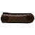 Borsa a tracolla Louis Vuitton Damier Brooklyn MM Marrone - vista 3