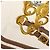 Hermès Hermes Carre 90 BRIDE de GALA Sciarpa cerimoniale Marrone Giallo - vista 5