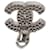 Orecchini Chanel Coco Mark Punching Argento  - vista 3