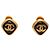 Orecchini a clip Vintage Chanel Coco Mark D'oro