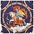 Hermès Sciarpa Hermes Carre 90 Cavaliers des Nuages Blu Multicolore - vista 3