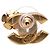 Orecchini a lobo Chanel Coco Mark Camellia Multicolore D'oro - vista 3