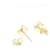 Tiffany & Co Orecchini Tiffany Cruciform D'oro  - vista 3