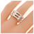 Gate Link Ring Tiffany & Co. Silber Golden - Ansicht 4