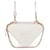 Pochette Mini Triangle Saffiano Prada Bianco  - vista 1