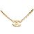 Timeless Collana con pendente Chanel Vintage placcata oro D'oro - vista 2