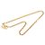 Timeless Collana con pendente Chanel Vintage placcata oro D'oro - vista 3
