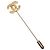 Timeless Spilla a forma di alfiliere Chanel Coco Mark D'oro - vista 2