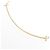 Collana Tiffany & Co. T Smile Large D'oro - vista 3