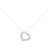 Tiffany & Co Collana Tiffany Open Heart Argento