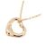 Tiffany & Co Collana Tiffany Open Heart in oro rosa D'oro - vista 3