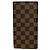 Louis Vuitton Porte Cartes Credit Damier Long Wallet Marrone - vista 2