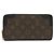 Zippy Portafoglio lungo Louis Vuitton Monogram Marrone