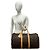 Bolso Boston Louis Vuitton Keepall 50 Monogram Castaño - vista 3