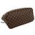 Borsa tote Louis Vuitton Neverfull Damier Marrone - vista 8