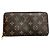 Portafoglio Zippy Monogram Louis Vuitton Marrone