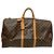 Bolsa Boston Louis Vuitton Keepall Monogram Marrom