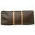 Bolsa Boston Louis Vuitton Keepall Monogram Marrom - vista 3
