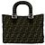 Fendi Zucca Canvas Leder Handtasche Braun - Ansicht 4